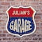 Signmission Julian's Garage, 18 Inch X 18 Inch, Plastic Sign SHI-P-18-383-JULIAN - alternate 3