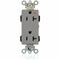 Leviton Straight Blade Receptacle, 5-20R, 20 A, 125V AC, Flush Mount, Isolated Ground M1636-IGG - alternate 1