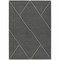 Homeroots 10' X 14' Black And Ivory Geometric Washable Indoor Outdoor Area Rug 612111 - alternate 3