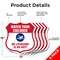 Signmission Pool Safety Shield Sign Attention Watch, 12 inch X 12 inch, Aluminum Metal Sign, 5PK SHI-A-5Pack-12-430 - alternate 2