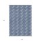 Homeroots 10' X 14' Navy Blue And Ivory Geometric Washable Indoor Outdoor Area Rug 595024 - alternate 3