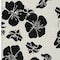 Homeroots 5' X 8' Ivory And Black Floral Washable Indoor Outdoor Area Rug 600007 - alternate 3