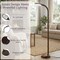 Lavish Home Floor Lamp Full Spectrum Natural Sunlight Lamp with Bendable Neck, Brown Woodgrain 72-1438 - alternate 3