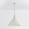 Hudson Valley Lighting Painted No. 2 Pendant in Polished Nickel/Off-White by Mark D. Sikes MDS352L-PN/OW - alternate 4