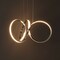 Jonathan Y Helix 24" 1-Light Contemporary Minimalist Aluminum Ribbon Integrated LED Pendant, Chrome/Silver JYL1702A - alternate 3