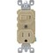 Leviton Ivory 15A Commercial Grade Switch & Outlet R51-T5225-0IS - alternate 2