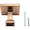 Designperfect 1-3/16 Overall Length Square Cabinet Knob, Champagne Bronze/Gold DPA-S54KCBZ - alternate 3