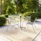Flash Furniture Commercial Aluminum Restaurant Stack Chair, PK4 4-TLH-015-GG - alternate 2