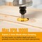 Powertec Slab Flattening Router Bit with 1/2 in. Shank, 2 in. Cutting Diameter, 1/2 in. Cutting Depth, 2PK 73055-P2N - alternate 2