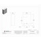 Square D Load Center, HOM, 6 Spaces, 100A, 120/240V AC, Main Lug, 1 Phase HOM612L100RB - alternate 2