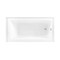Kingston Brass 60-Inch Acrylic Rectangular 3-Wall Alcove Tub Combo w/ Waste and Overflow Drain, Right Hand Drain CVTDE603122R6 - alternate 3