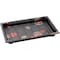 Ecoquality 9.35x5.75 Inch Black Sushi Tray with Lid, For Sushi, Appetizers and Desserts, 350PK EQSUST020-350 - alternate 2