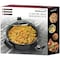 Brentwood Industries 12 inch Round Non-Stick Electric Skillet with Vented Glass Lid in Black SK-67BK - alternate 5