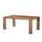 Homeroots 75" Brown Solid Wood Dining Table 565233 - alternate 3