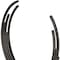 Homeroots 20" Black Iron Modern Abstract Tabletop Sculpture 392518 - alternate 2