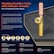 Everflow Replacement Valve W/ Hammer Arrestor 1/2" SWT/MIP Inlet x 3/4" MHT Outlet, Brass, For Hot Water 540TH - alternate 3