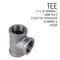 B & K Tee 1-1/4" Black 310UT-114 - alternate 2