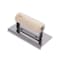 Marshalltown Stainless Steel Hand Edger, Concrete Edger, Curved End Edger, 6 x 3 inch Edger, 1/4 inch Radius CE535S - alternate 2