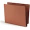 Smead Pocket Folder End Tab, 3.5" Expansion, Brown, PK10 73681 - alternate 1