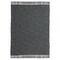 Homeroots Black and Blue Woven Cotton Geometric Throw Blanket 516603 - alternate 4