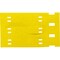 Brady Cable Marking Tags 0.41 in H x 2.2 in W Yellow 250/RL HSNX-400-2-YL-S - alternate 2