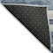 Homeroots 10' X 14' Denim Blue And Gray Striped Washable Indoor Outdoor Area Rug 605902 - alternate 4