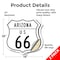 Signmission Arizona Route Marker Shield Sign Us 66, 18 inch X 18 inch, Vinyl Decal, 2PK SHI-D-2PACK-18-360 - alternate 3