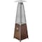 Hiland Glass Tube Table Top Patio Heater in Hammered Bronze HLDS032-GTTHG - alternate 1