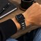 Elegani Replacement Rubber Watch Replacement Band Compatible with Apple Watch 41mm, Black, Black Buckle IVTBB-BLK-41 - alternate 2