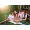 Picnic Time Family Of Brands Kansas Handwoven Wood Picnic Basket, Red & White Gingham Pattern 350-01-300-000-0 - alternate 2