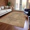 Homeroots 8' X 10' Rust And Beige Medallion Washable Indoor Outdoor Area Rug 616475 - alternate 2