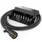 Epicord 8' 7-Way Trailer Cord with Conjunction Wire Box EXRV078-8X - alternate 4