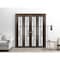 Sartodoors Sliding Closet Double Bi-fold Doors Planum 2122 Solid Core Modern Interior PLANUM2122DBF-CA-72 x 84 (4* 18x84) - alternate 4