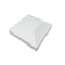 Nuvo Iron 6-in x 6-in White Rigid Plastic Pyramid Post Cap PCP29-WEC - alternate 2