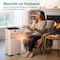 Serenelife 8,000 BTU Portable Air Conditioner and Heater, Small AC with Dehumidifier and Fan, Wifi Function SLPACHT85W - alternate 3