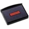 Cosco 2000 Plus S360 Two-color Ink Pad, Blue, Red Ink, Red, Blue 61961 - alternate 1