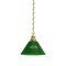 Holland Bar Stool Co North Dakota State Pendant Light, Green Shades, Brass Fixture BL1BRNDakSt-G - alternate 1