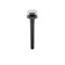 Zoro Select Not Graded, M6-1.00 Serrated Flange Bolt, Plain Stainless Steel, 50 mm L, 10 PK 31-MFH-6-50 - alternate 1