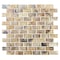 Andova Tiles Zalo 1-in. x 2-in. Brick Joint Glass Wall & Floor Mosaic Tile (1 Square Feet Per Sheet) ANDZAL610 - alternate 1