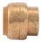 Sharkbite Brass Pipe End Cap: 3/4" Fitting, Push-to-Connect x Push-to-Connect, Lead Free U518LF - alternate 1