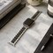 Elegani Three-Link Stainless Steel Replacement Band Compatible with Apple Watch 40mm, Silver & Black STSB-SLVBLK-40mm - alternate 2