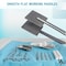 A2Z Scilab Lab Paddle Forceps with Wide Square Smooth Pads Stainless Steel Lab Tweezers - 8 inches A2Z-ZR1142 - alternate 3
