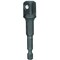 Dewalt IMPACT READY HEX SHANK SOCKET ADAPTER, BLACK OXIDE, HEX X SQUARE DRIVE, .25 MALE DW2547IR - alternate 1