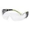 3M SecureFit Safety Glasses, 400 Series, Anti-Fog, Anti-Scratch, Frameless, Black Arm, Clear Lens SF401AF - alternate 2
