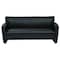 Office Star Sofa, 29" x 33-1/4", Upholstery Color: Black SL2913S-U6 - alternate 2