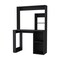Homeroots 39" Black Computer Desk 535150 - alternate 1