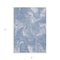 Homeroots 5' X 8' Blue And Sky Blue Abstract Washable Indoor Outdoor Area Rug 587471 - alternate 3