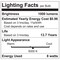 Luxrite 8W LED Candelabra Bulb, 75W Equivalent, E12 Base, 1000 Lumens, 5000K Bright White, 12PK LR21714 - alternate 4