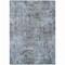 Homeroots 9' X 12' Blue And Taupe Abstract Washable Indoor Outdoor Area Rug 630529 - alternate 2