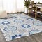 Jonathan Y Mediterranean Medallion Blue/Gray 3 ft. x 5 ft. Indoor/Outdoor Area Rug AMC101A-3 - alternate 3